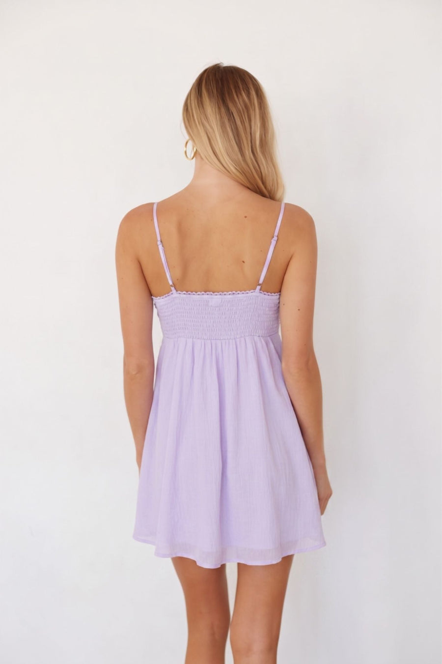 Ainsley Babydoll Mini Dress