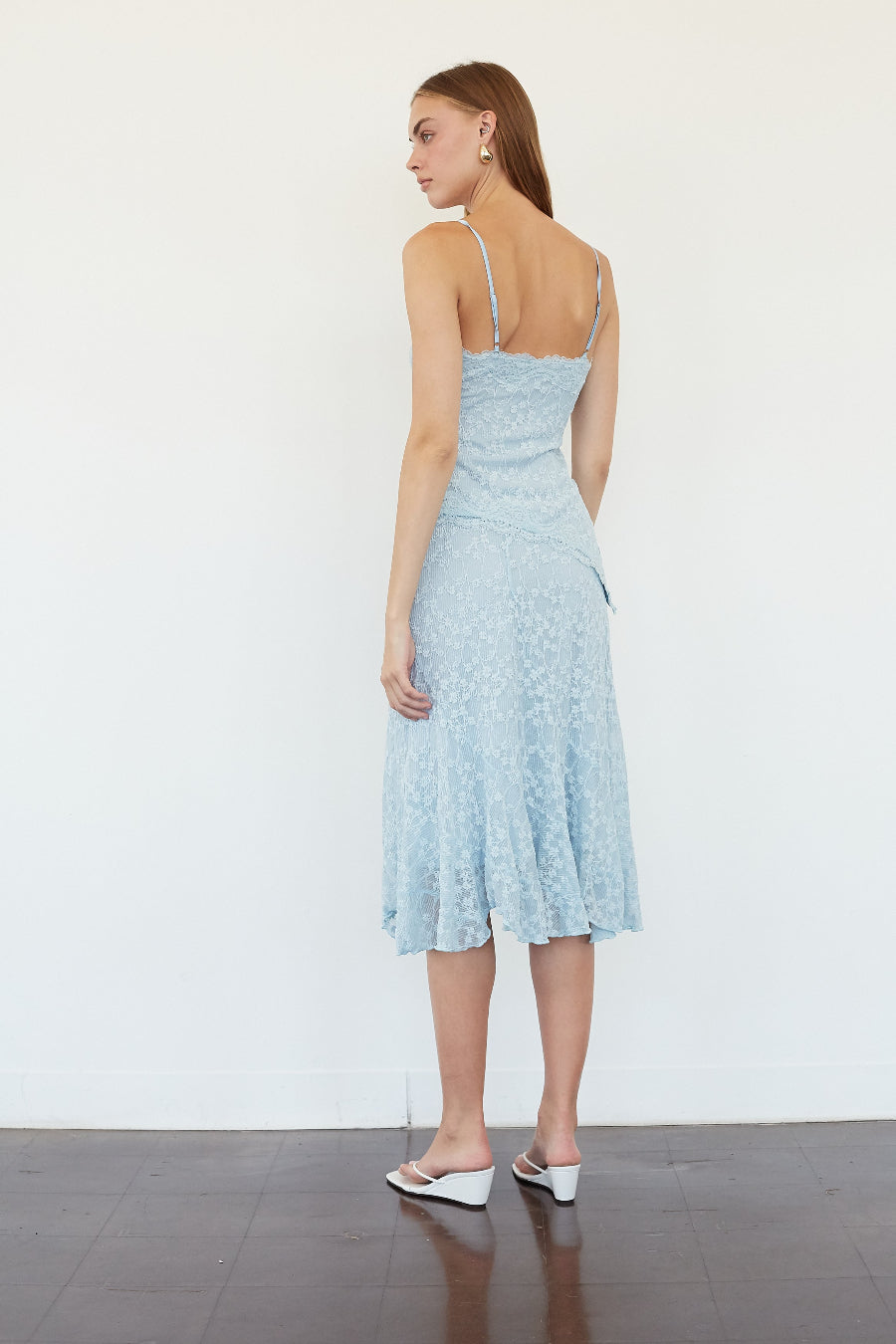 Aniya Lace Midi Skirt