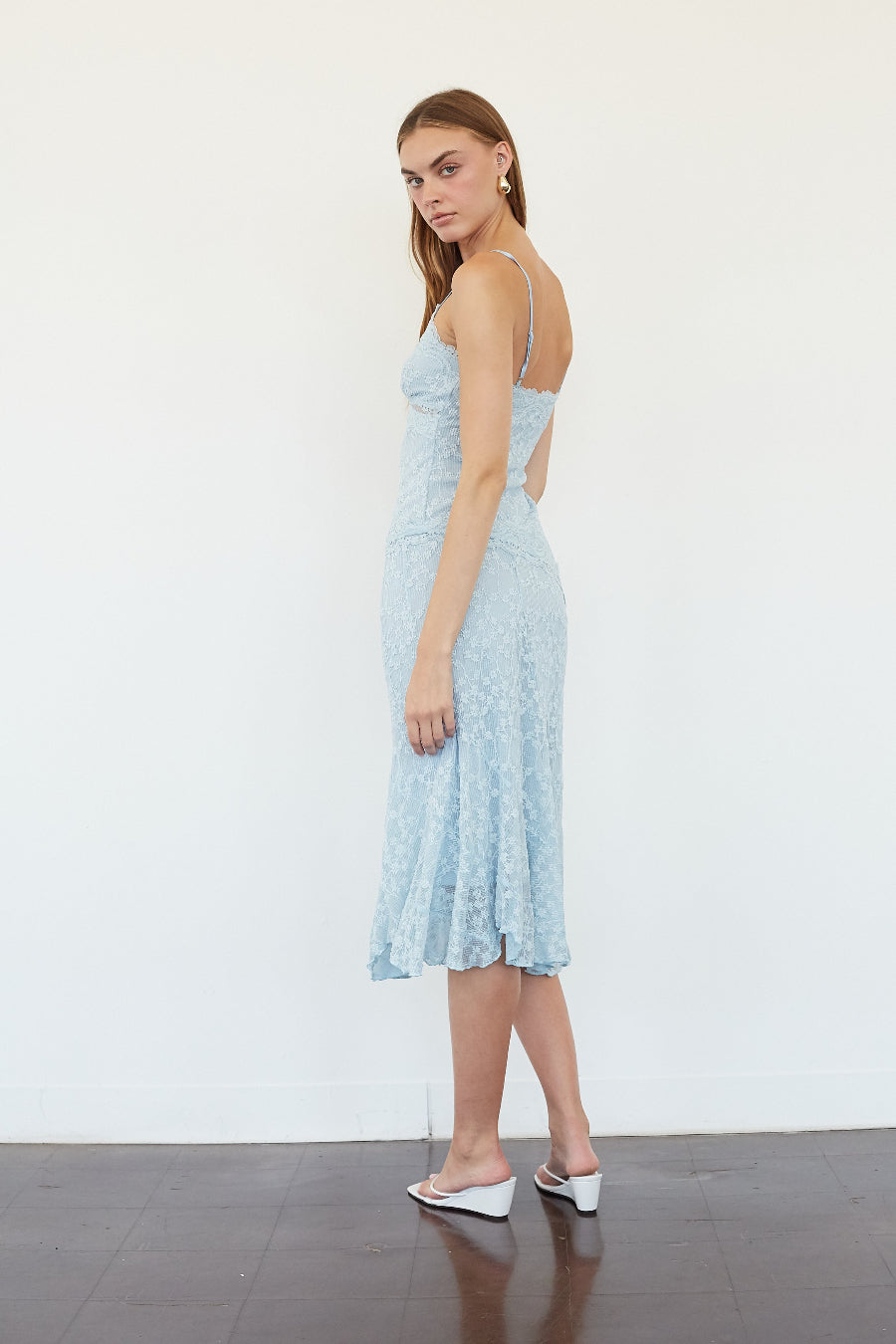 Aniya Asymmetrical Lace Top