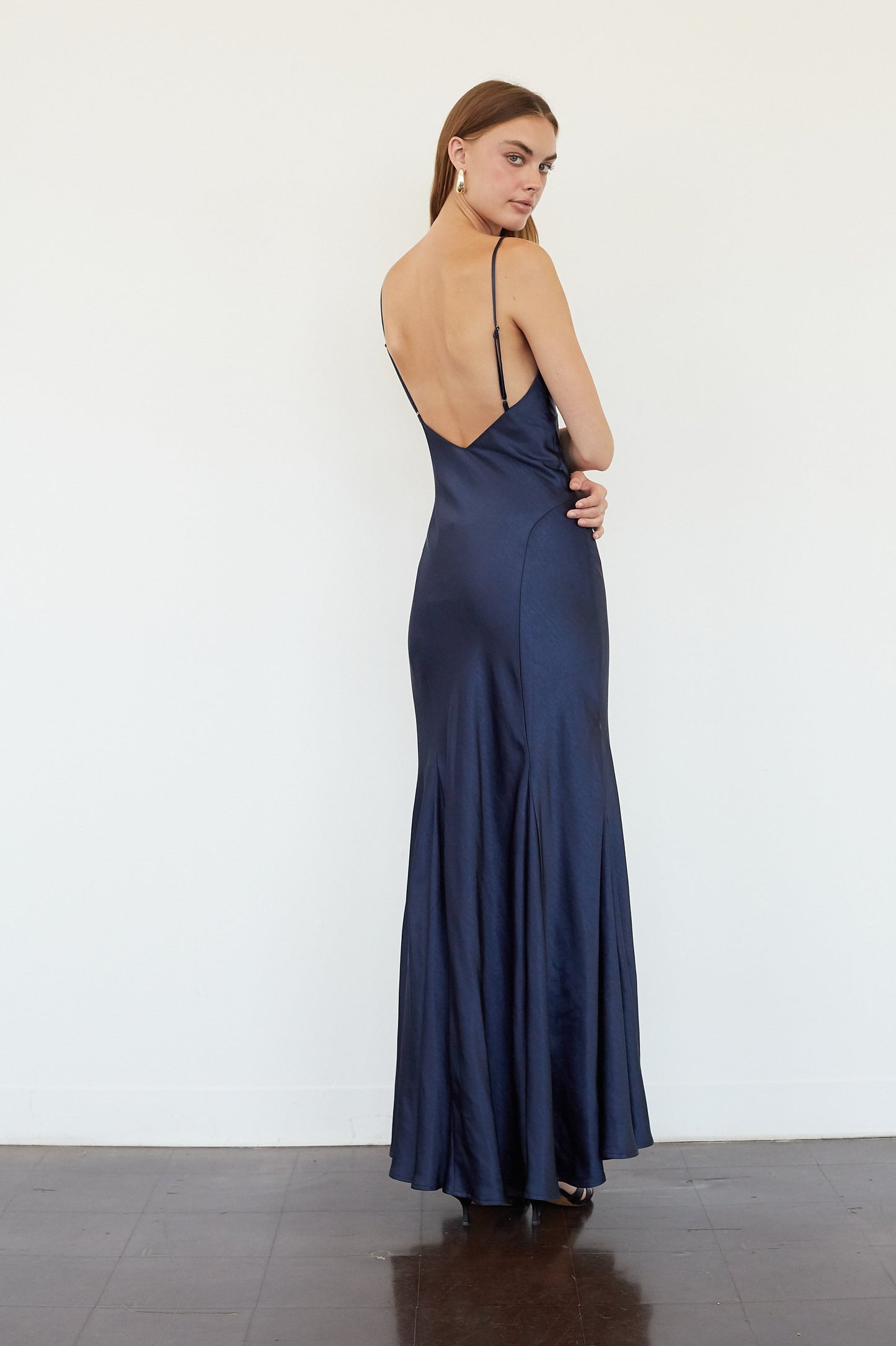 Cheridan Satin Maxi Dress