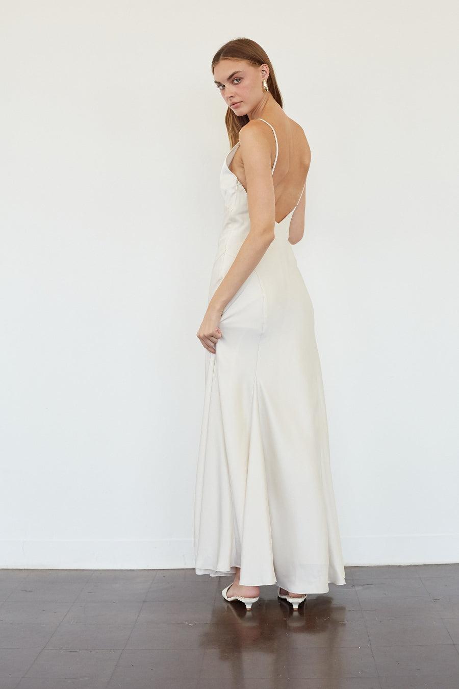 Cheridan Satin Maxi Dress