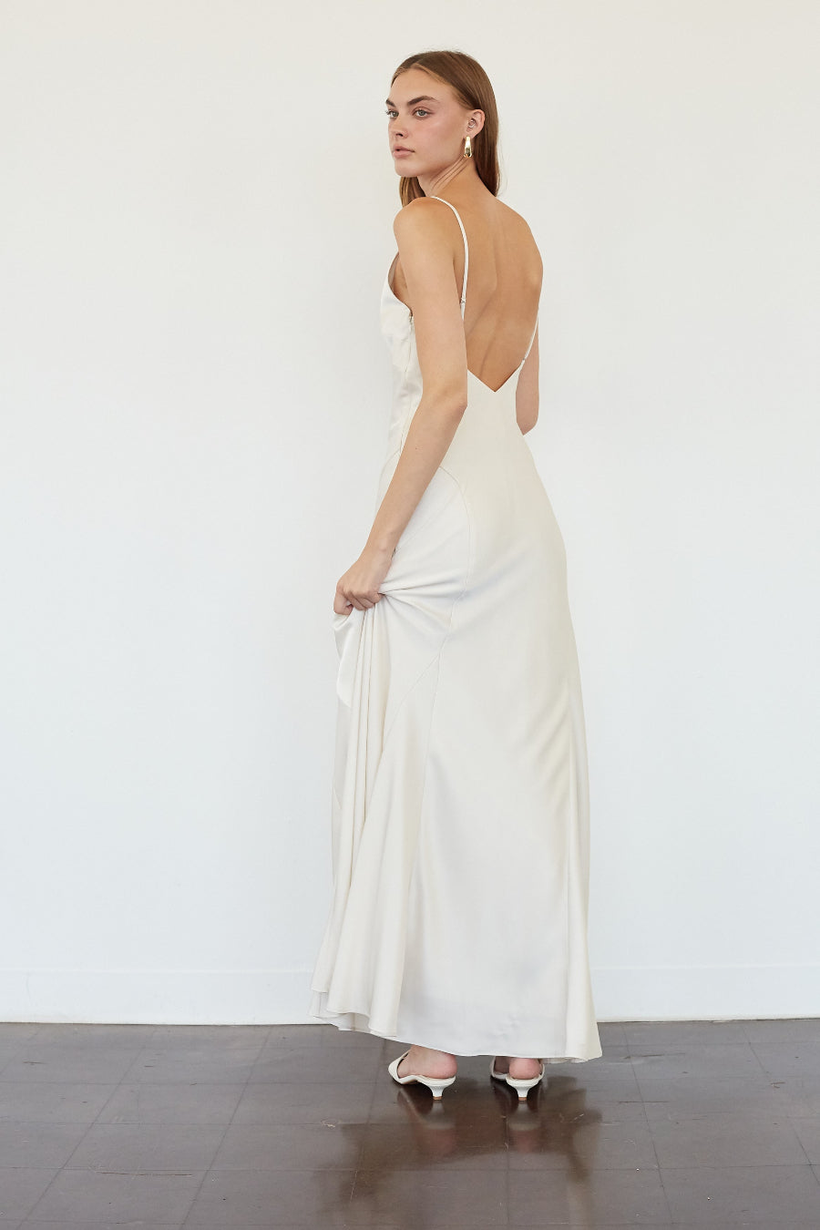 Cheridan Satin Maxi Dress