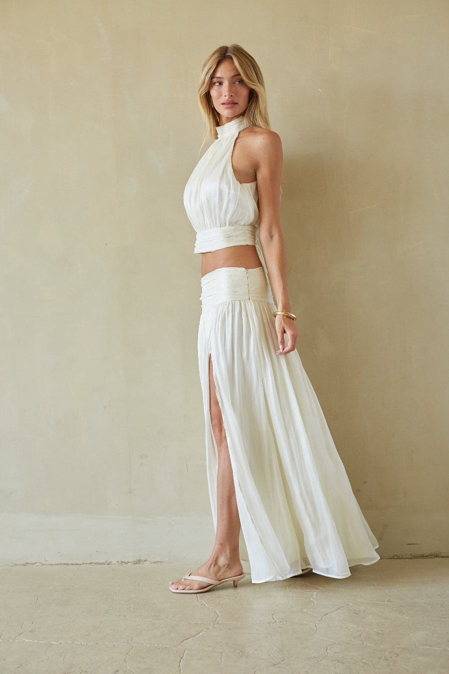 Rue Low Waisted Maxi Skirt