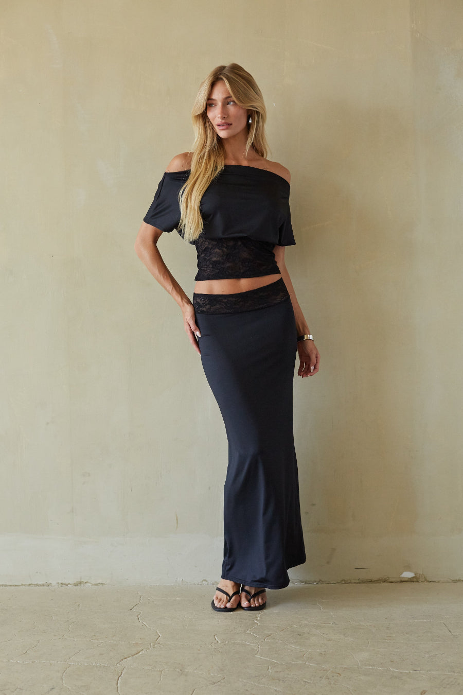 Stevie Off The Shoulder Lace Top