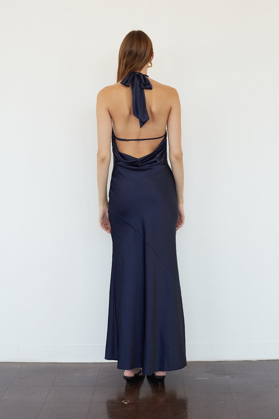 Trinity Halter Keyhole Maxi Dress