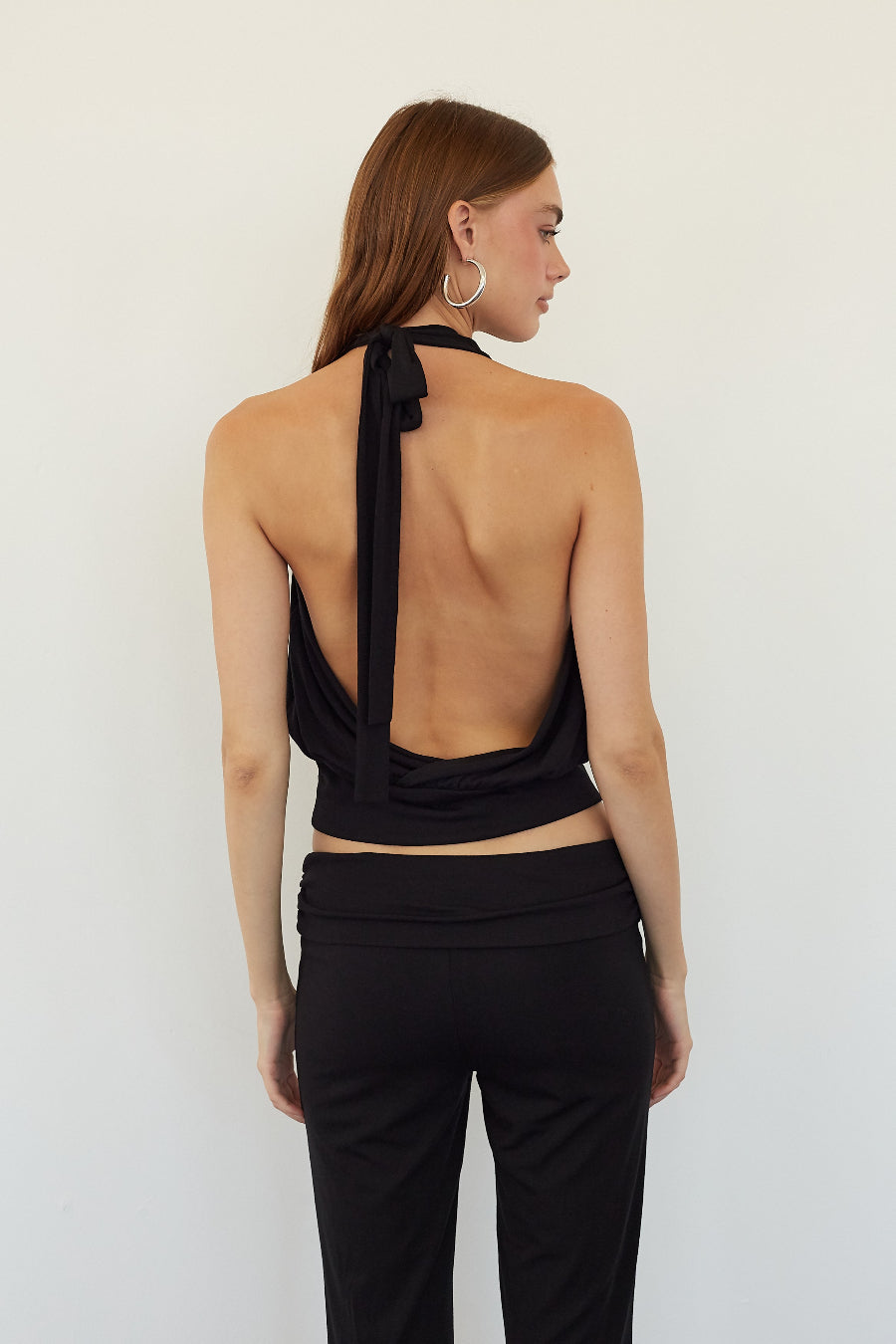 Yasmin Cinched Halter Top