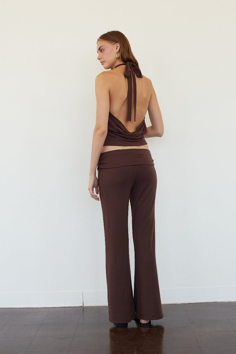Yasmin Cinched Halter Top