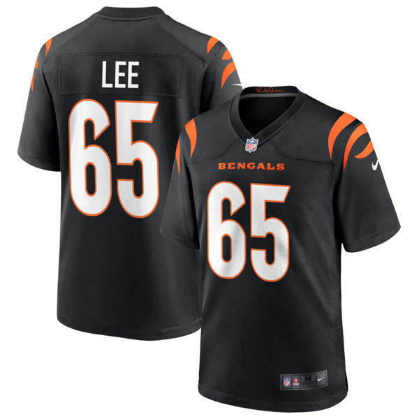 Men’s Cincinnati Bengals #65 Matt Lee Nike Black Team Color Vapor F.U.S.E. Limited Jersey