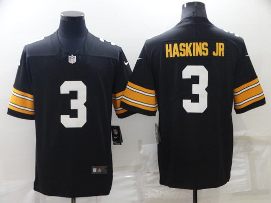 Men’s Pittsburgh Steelers Dwayne Haskins Jr. #3 Black Jersey