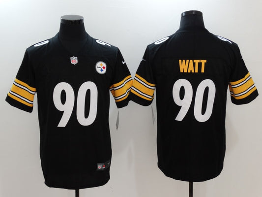 Men’s Pittsburgh Steelers T.J. Watt #90 Black Jersey
